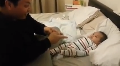 WATCH: The imitation game – what happens when you challenge a baby to a dance-off?