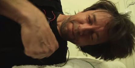 These dads got to experience what the pain of labour feels like