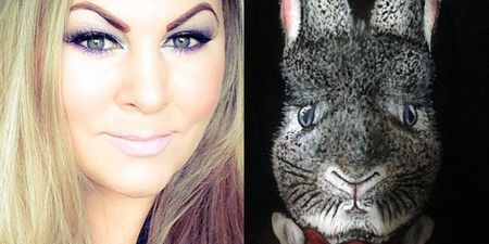 WATCH: Woman transforms into Easter bunny with freaky results?