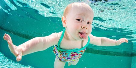 Possibly the cutest underwater baby snaps you’ll ever see