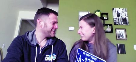 WATCH: Wife surprises husband with first pregnancy news