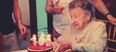 WATCH: Nana blows out birthday candles. And her teeth