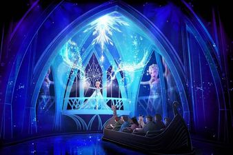 Disney gives a sneak peek of its new Frozen ride