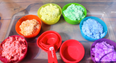 Kids will love this homemade CLEAN rainbow mud, and so will you