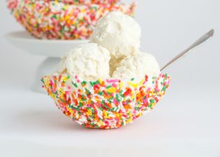 You scream, I scream… for edible ice cream bowls!