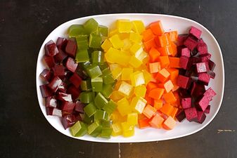 This rainbow of homemade gummy snacks is PACKED with nutrients