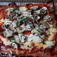 The Atkins-friendly bacon crust pizza – no joke