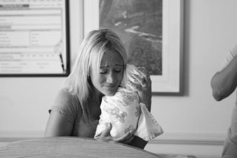 Photographer captures couple meeting their adoptive daughter for the first time