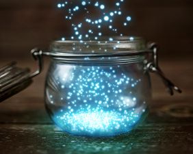 Fairies in a jar: the cutest indoor activity we have ever played