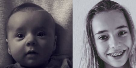 WATCH: Dutch Artist filmed his daughter every week for 14 years (yes, really)