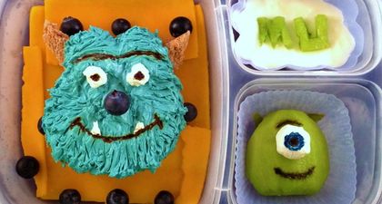 This Dad has turned lunchbox packing into an art form