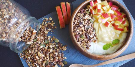 Say hello to the delicious chocolate granola that will brighten up your mornings