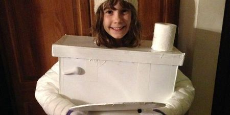 10 kids dressed up as toilets that gives new meaning to the phrase taking the piss