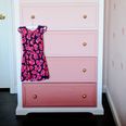 Easy DIY project: Transform an old chest-of-drawers into this ombre beauty