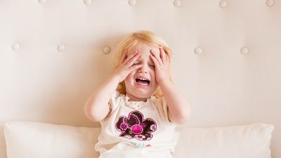 My toddler was having a tantrum, so I hugged him – and this is what happened next