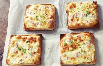 Flammkuchen: A fancy weekend sandwich to make right now