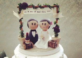 You have NEVER seen a wedding cake like this before