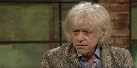 WATCH: Bob Geldof’s beautiful words about Peaches’ death