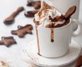 This caramelized white hot chocolate is what Christmas Eve was made for