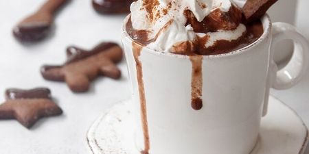 This caramelized white hot chocolate is what Christmas Eve was made for