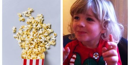 Parents change three-year-old’s name… to Popcorn
