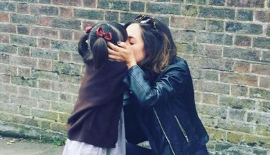 TV star recalls how first aid training saved her baby from choking