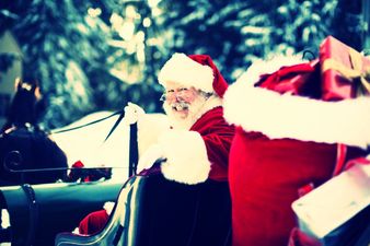 Video: Santa’s amazing test flight over Ireland!