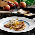 Prepare To Flip Out For These Delicious Apple Compote And Lemon Cream Pancakes