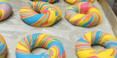 Warning: These Rainbow Bagels Will Give You Serious Breakfast Envy