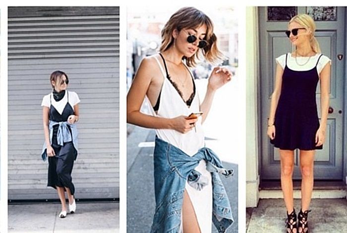 90s slip dress outfit cheap