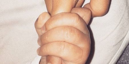 Kim and Kanye Release First Photo of Baby Saint