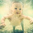 Watch: 6 Month-Old Baby Can Swim By Herself