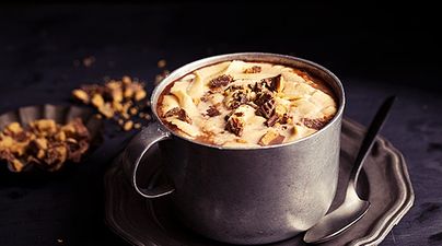 This peanut butter hot chocolate will blow your mind