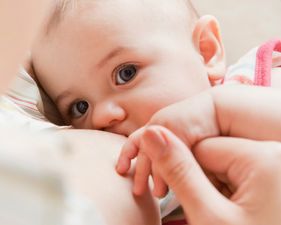 A mother’s breastmilk turned pink because of something she ate