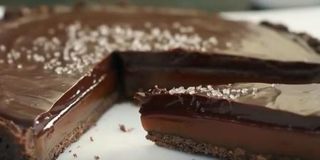 Heaven Is… This Chocolate Salted Caramel Tart