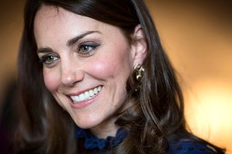Duchess of Cambridge Opts For Dotty Dress At Reception (And We Love It)