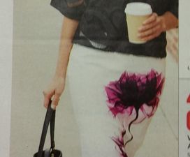 This Skirt Gives New Meaning to the Phrase ‘Got My Flowers’