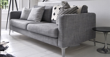 This tiny trick will make an Ikea sofa look so much more expensive