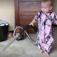 This ‘How To Get a Baby To Clean The House’ Video Is Equally Adorable and Hilarious
