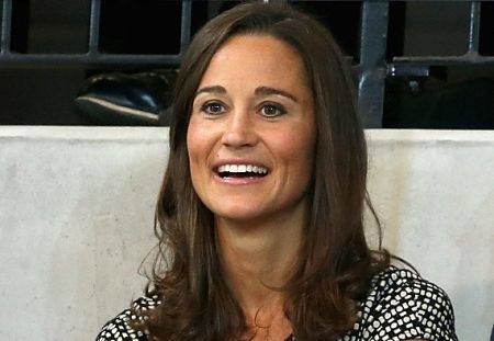 Pippa Middleton's baby bump just visible as she steps out in Paris