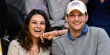 Mila Kunis and Ashton Kutcher’s son wore this sweet tribute to his parents