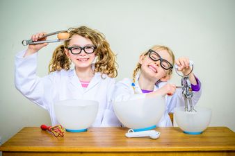 A make you own lava lamp tutorial for some alternative fun this Easter weekend