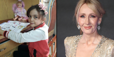 J.K. Rowling Tweets 7-Year-Old Girl Who Reached Out From War-Torn Aleppo