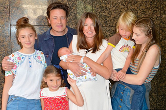 Jamie Oliver Is Defending Letting His Daughters Watch the Birth Of Little Brother River