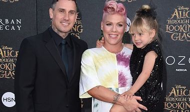 Pregnant Pink Poses Topless And Shows Off Her Growing Bump
