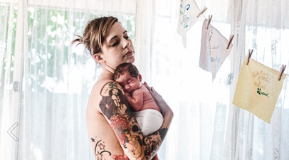 You Have Seen Lots Of Post-Birth Photos – But You Have Never Seen One Like This Before