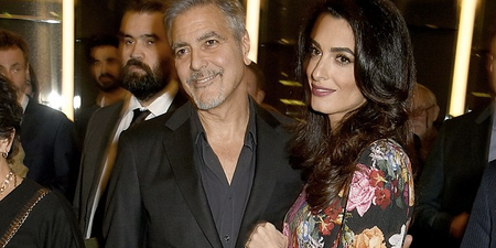 Amal Clooney Steps Out In Dress That Does LITTLE To Dispel Those Pregnancy Rumours