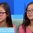 Identical Twin Sisters Meet For The First Time After Having Been Adopted By Different Families