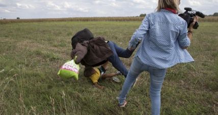 Camerawoman Who TRIPPED A Refugee Dad Found Guilty