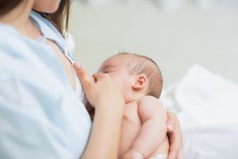 A mother used her breastmilk to treat her child’s eye infection